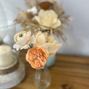 Juliet Rose and leaves